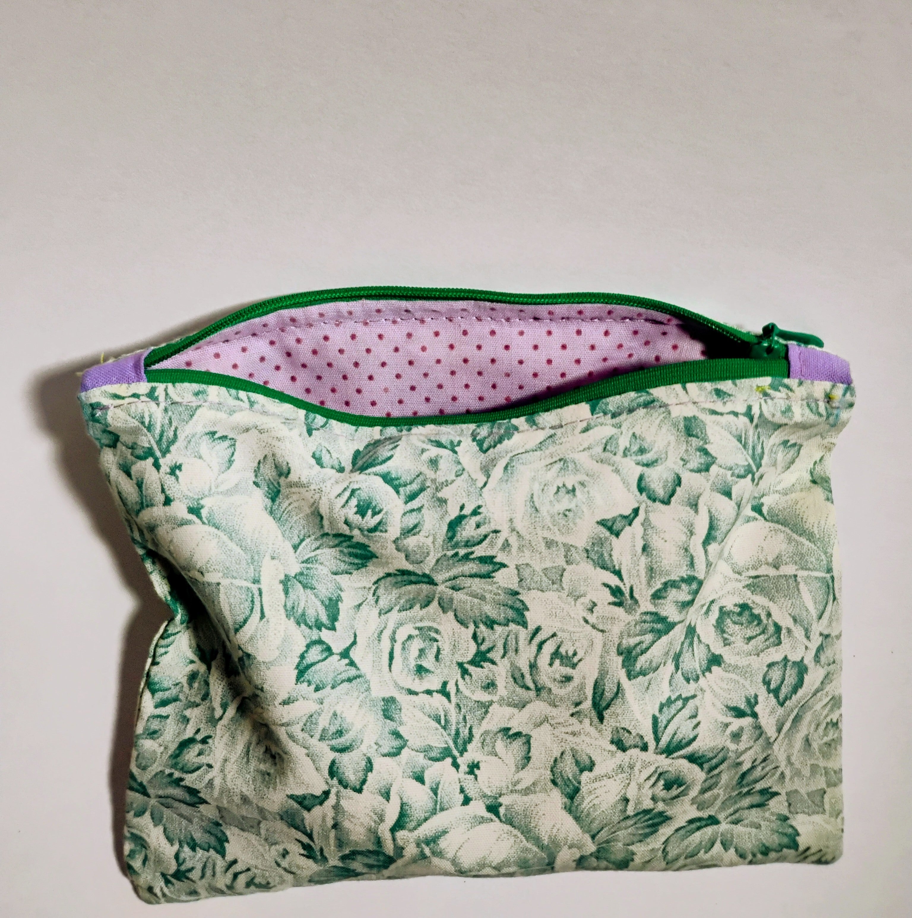 Set of 2 cosmetic zipper pouches